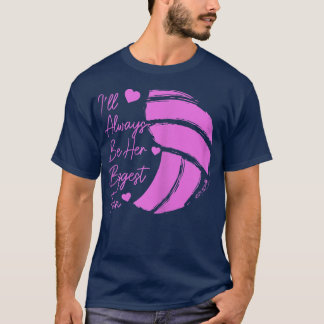 Womens Volleyball Mamma Hennes största Volleyball T Shirt