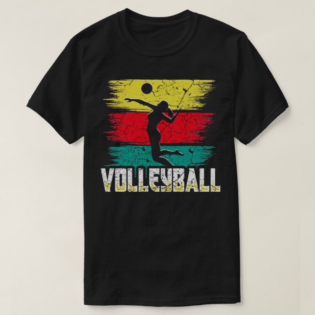 Womens Volleyball T Shirt (Design framsida)