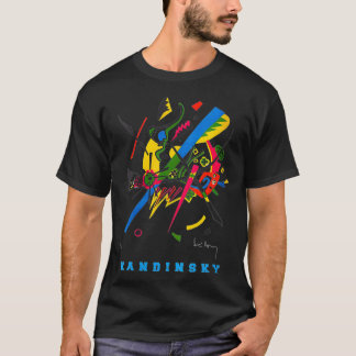 Womens Wassily Kandinsky Abstrakt Art Small Worlds T Shirt