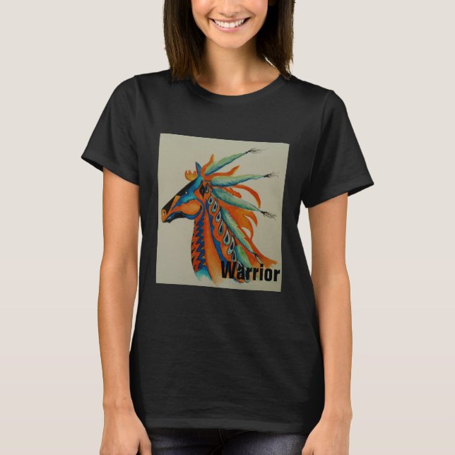 Womens Watercolor T-Shirt (Framsida)