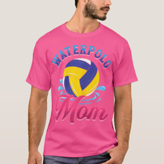 Womens Waterpolo Mamma Swimming Vatten sport Vatte T Shirt