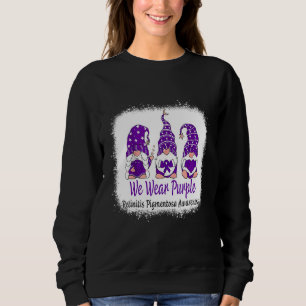Womens We Bära Lila Retinitis Pigmentosa Awarene T Shirt