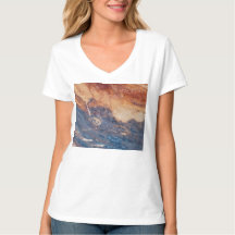 Women's Wear Tee Shirt V-neck 