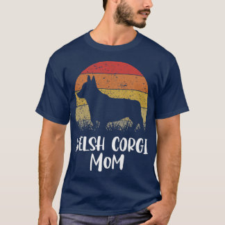 Womens Welsh Corgi Hund Mamma1680 T Shirt