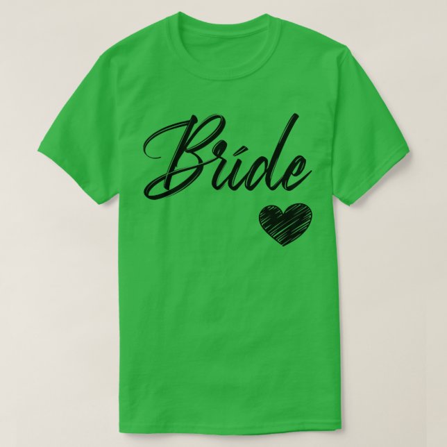 Womens White Bride Fiance Bröllop Honeymoon Bachel T Shirt (Design framsida)