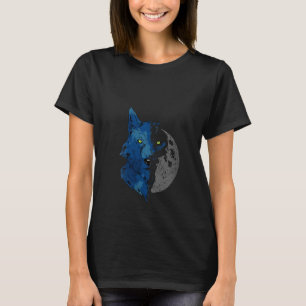 Womens Wildlife Predator Animal Forest Animal Port T Shirt