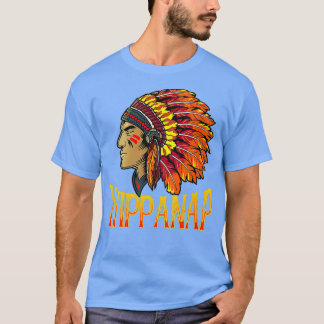 Womens Wippanap Tribe Native American Wippanap Hen T Shirt