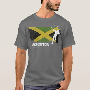 Womens Womens Badminton Jamaica Net Games Player B T Shirt