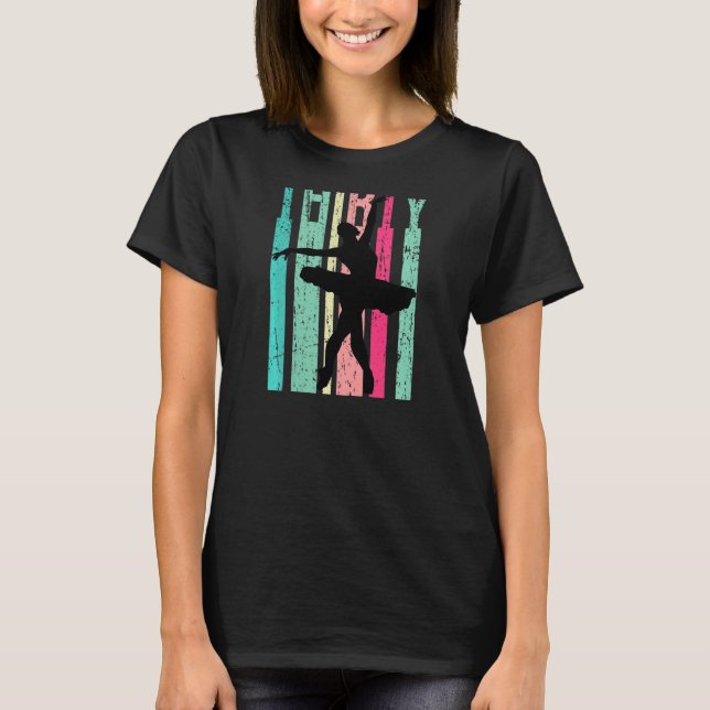 Womens Womens Ballet 30års födelsedag Ballerina Da T Shirt (Framsida)