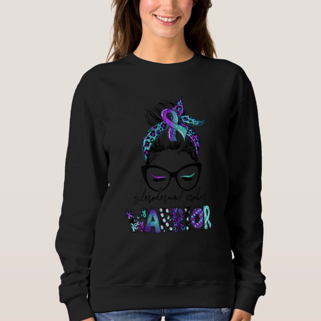 Womens Womens Classy Leopard Mönster Scleroderma C T Shirt (Framsida)