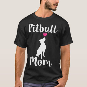 Womens Womens Pitbull Mamma Pit Bull Dog Mamma Gif T Shirt