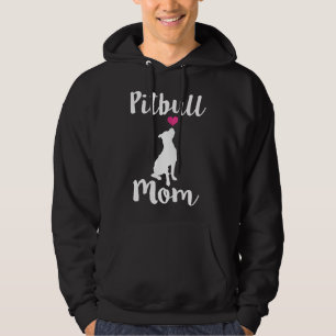 Womens Womens Pitbull Mamma Pit Bull Dog Mamma Hoodie