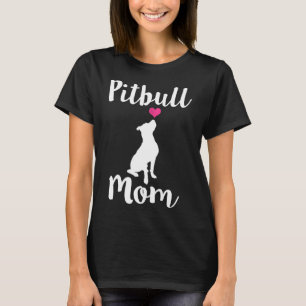 Womens Womens Pitbull Mamma Pit Bull Dog Mamma T Shirt