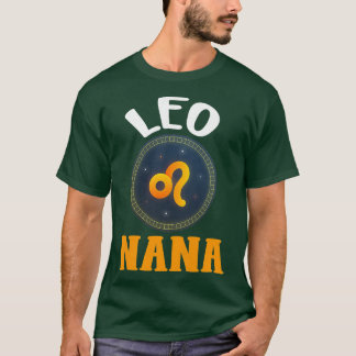 Womens Zodiac Sign Leo Nana Horoscope Astrology G T Shirt
