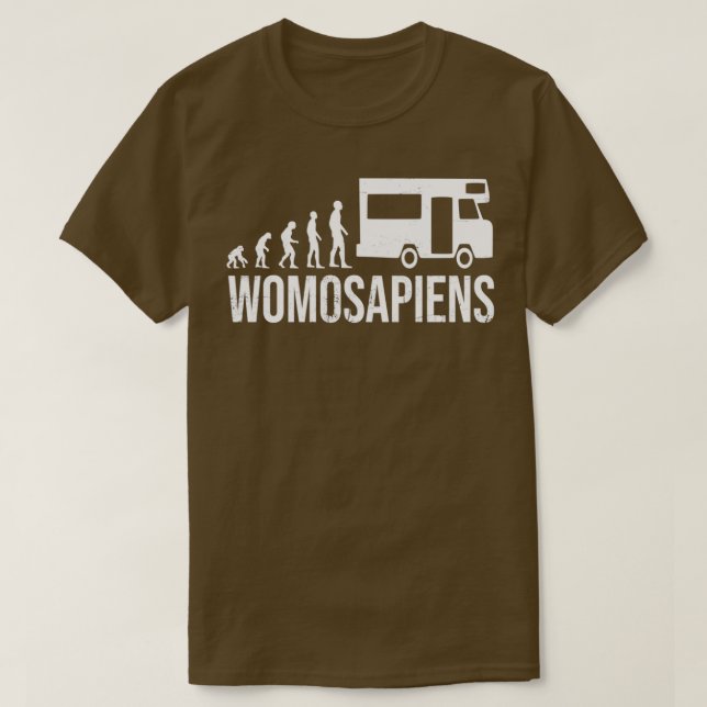 Womosapiens RV Evolution T Shirt (Design framsida)