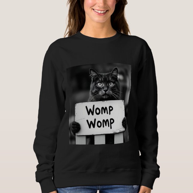 Womp Womp Katt Roligt Meme Trendig Gen Z T Shirt (Framsida)