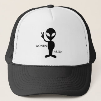 Wonbn Alien logotyp truckerkeps