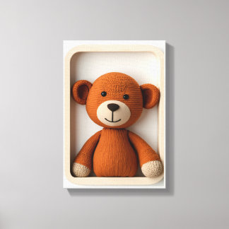 Wonder Wall Art Varm Brun Bea Canvastryck