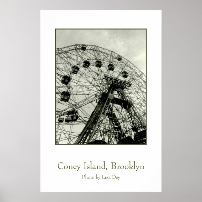 'Wonder Wheel' Affisch (Framsidan)