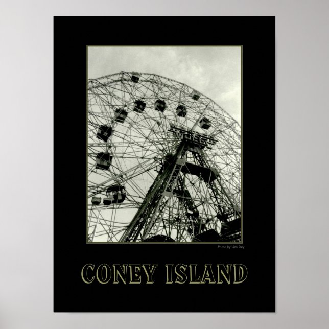 Wonder Wheel-affisch Poster (Framsidan)