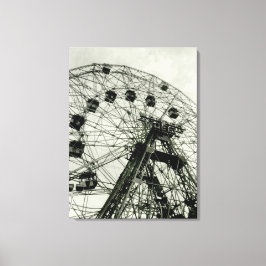 'Wonder Wheel' Canvastryck med överdrag