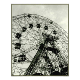 'Wonder Wheel' Fototryck