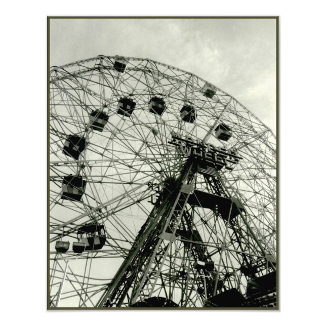 'Wonder Wheel' Fototryck (Framsidan)