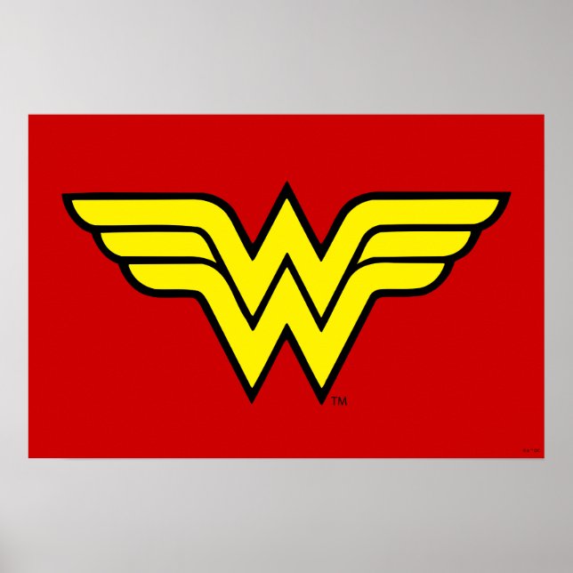 Wonder Woman | Classic Logo Poster (Framsidan)