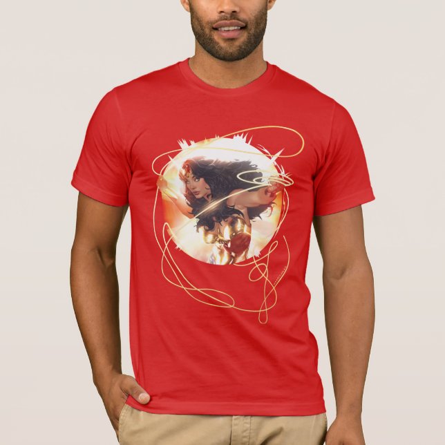 Wonder Woman Encyclopedia Cover Tee (Framsida)