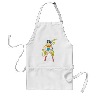 Wonder Woman håller Lasso 5 Förkläde