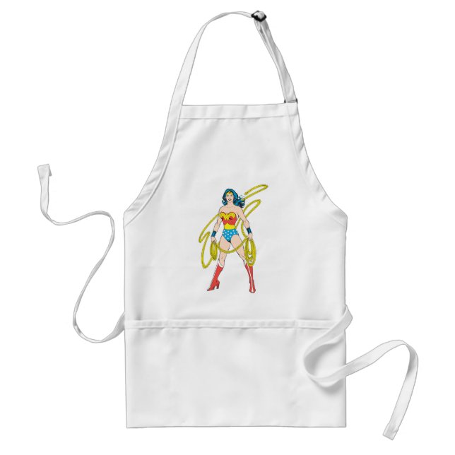 Wonder Woman håller Lasso 5 Förkläde (Framsidan)