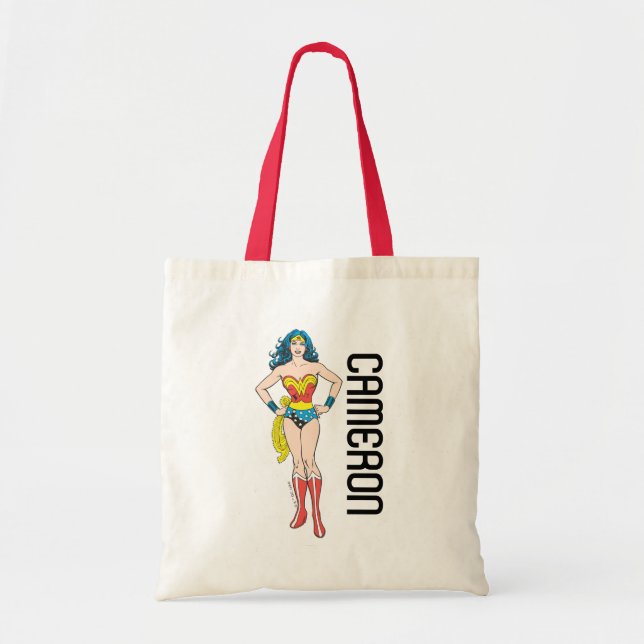 Wonder Woman händer på höften Tygkasse (Framsidan)