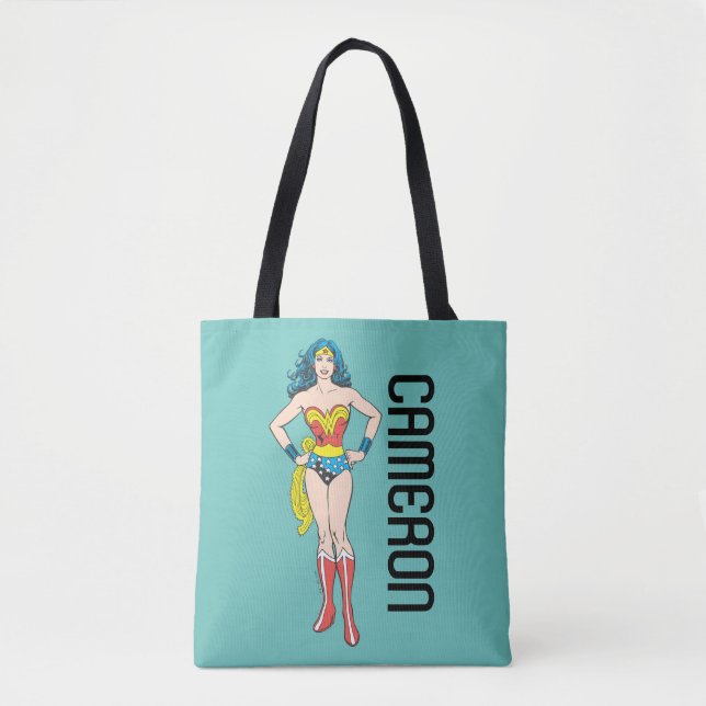 Wonder Woman händer på höften Tygkasse (Framsida)