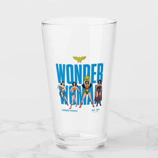 Wonder Woman Legends Forever Grafik Glaskopp (Framsida)