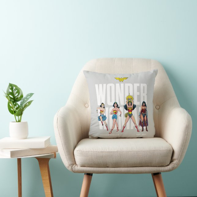 Wonder Woman Legends Forever Grafik Kudde (Stol)