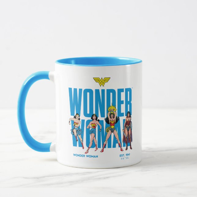 Wonder Woman Legends Forever Grafik Mugg (Vänster)