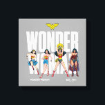Wonder Woman Legends Forever Graphic Canvastryck<br><div class="desc">Legends are Forever with this iconic Wonder Woman graphic celebrating the different eras of our favorite Amazonian Warrior! Grab this on a fun graphic tee,  wall art,  or many more customizable Zazzle products perfect for gifting or treating yourself!</div>
