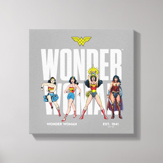 Wonder Woman Legends Forever Graphic Canvastryck (Framsida)