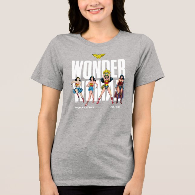 Wonder Woman Legends Forever Graphic T Shirt (Framsida)