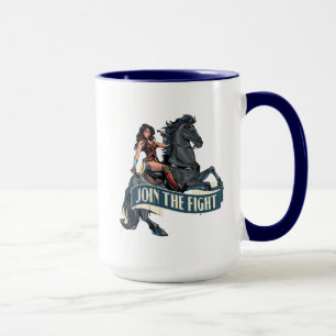 Wonder Woman on Horse Comic Art Mugg