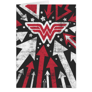 Wonder Woman-pilar Hälsningskort