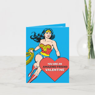 Wonder Woman Super Vän Alla hjärtans dag Anteckningskort