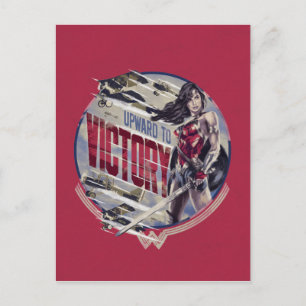 Wonder Woman Upward To Victory Vykort