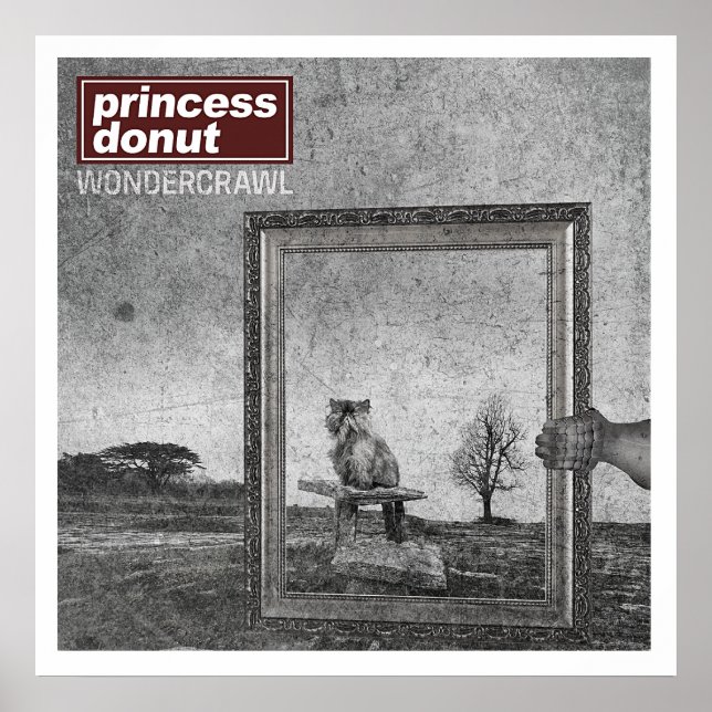 Wondercrawl av Princess Donut T-Shirt Poster (Framsidan)
