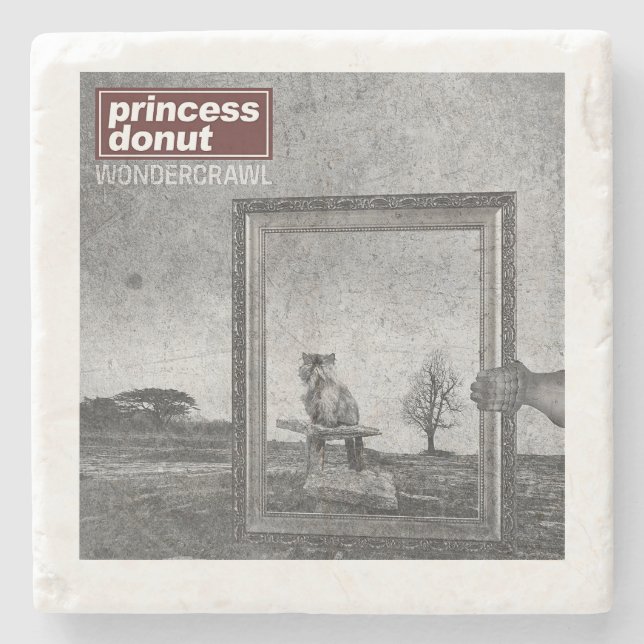 Wondercrawl av Princess Donut T-Shirt Stenunderlägg (Framsidan)