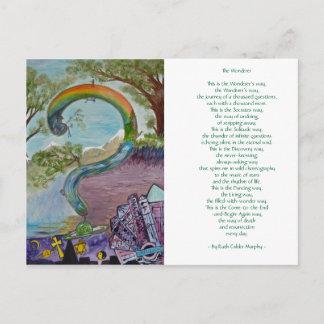 Wonderer - by Ruth Calder Murphy - vykort