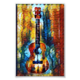 Wonderful Bass Guitar Fototryck