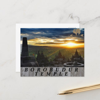 Wonderful Borobudur Indonesia Vykort