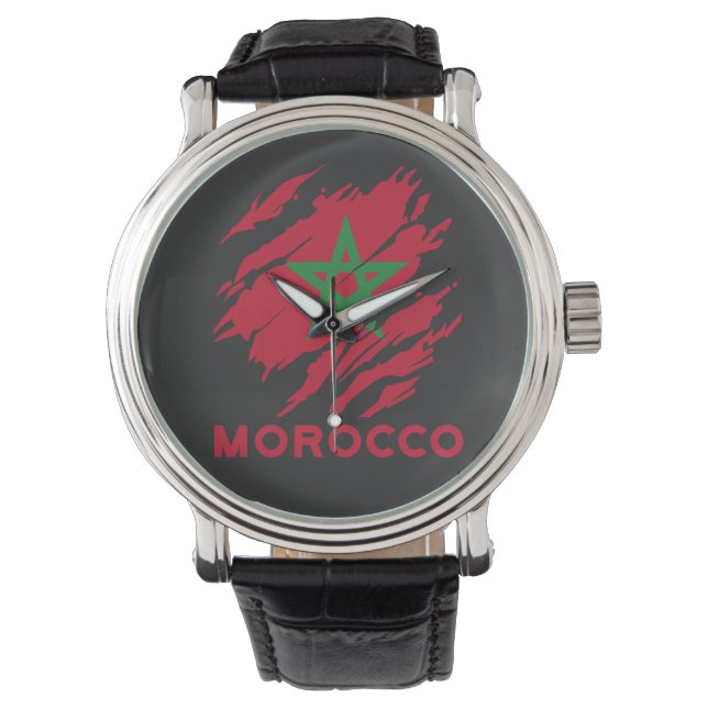 wonderful morocco design for all moroccans armbandsur (Framsida)