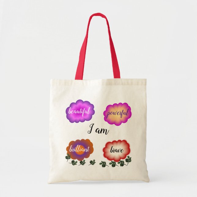 Wonderful Woman Tote Bag Tygkasse (Framsidan)